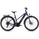 Vélo électrique Cube Touring Hybrid One 625 Trapèze deepsea´n´chrome 2025
