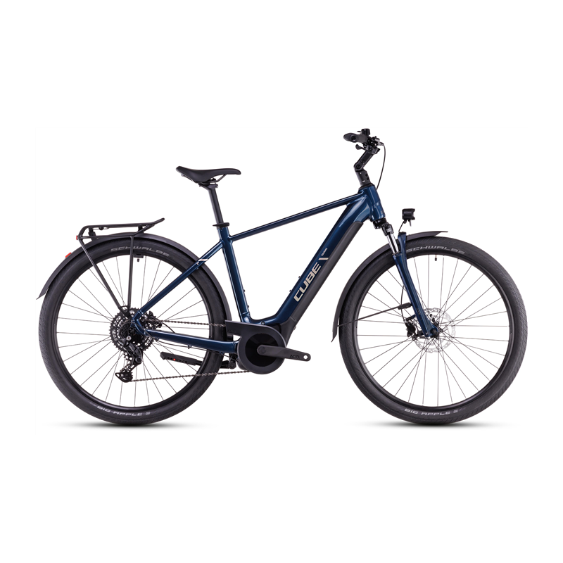 Vélo électrique Cube Touring Hybrid One 500 deepsea´n´chrome 2025