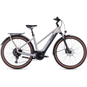 Vélo électrique Cube Touring Hybrid Pro 500 Trapèze Pearlysilver´n´black 2024