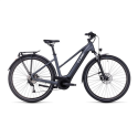 Vélo électrique Cube Touring Hybrid One 625 Grey´n´white 2024