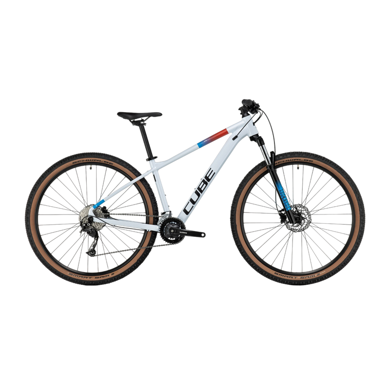 VTT Cube Aim SLX White´n´blue´n´red 2024
