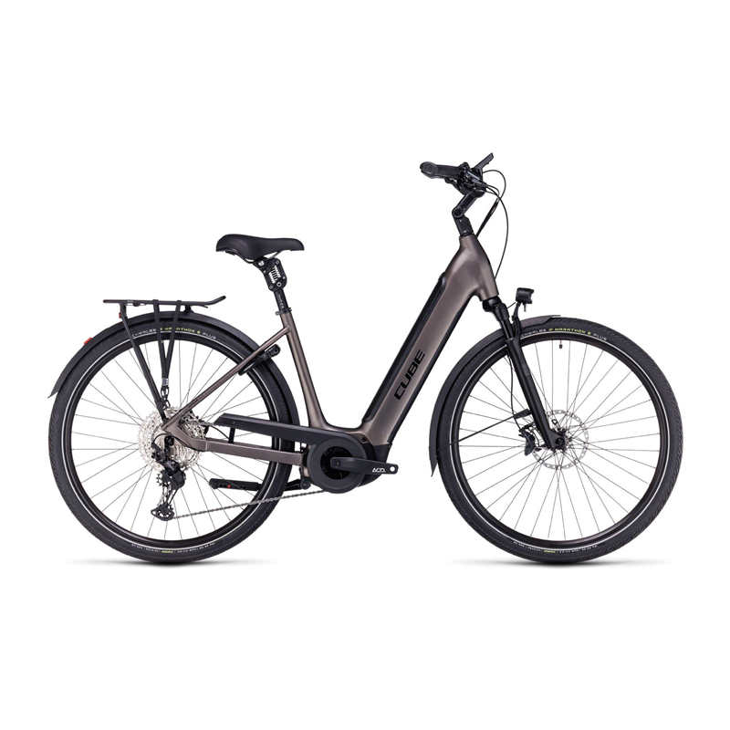Vélo électrique Cube Supreme Sport Hybrid SLX 625 Easy Entry teak´n´black 2024