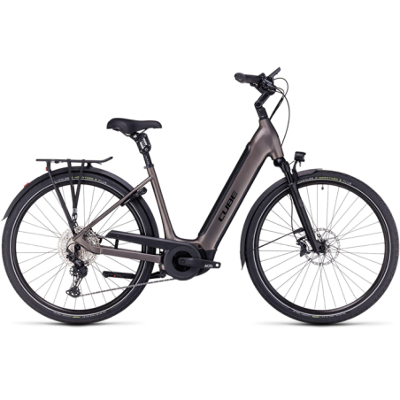 Vélo électrique Cube Supreme Sport Hybrid SLX 625 Easy Entry teak´n´black 2024