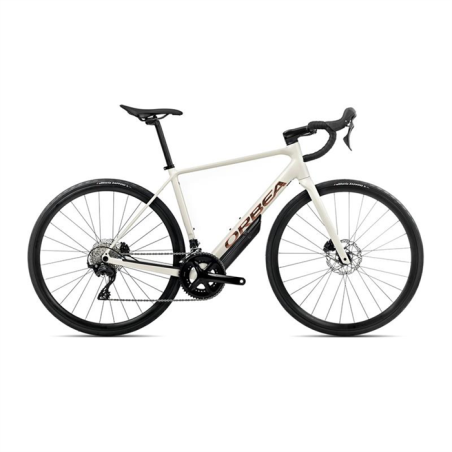 Vélo de route Orbea Avant H30 Ivory White - Titan Bronze 2025