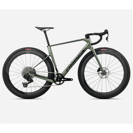 Vélo Gravel Orbea Terra Race M31e LTD 1X Spaceship Green 2026