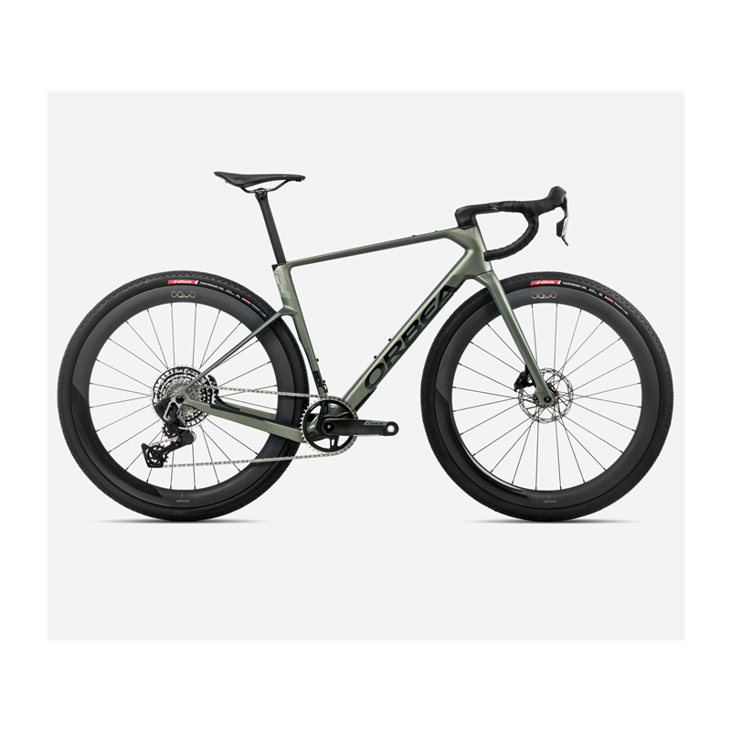 Vélo Gravel Orbea Terra Race M21e LTD 1X Spaceship Green 2026