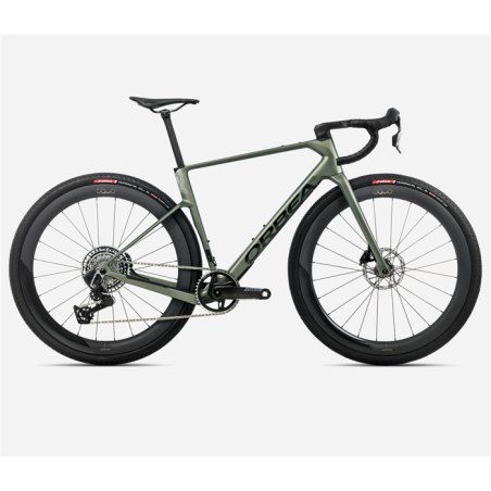 Vélo Gravel Orbea Terra Race M21e LTD 1X Spaceship Green 2026