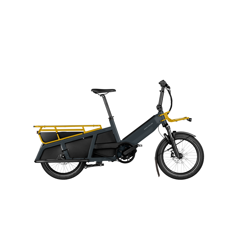 Vélo électrique longtail Riese & Muller Multitinker Vario (SG.625.SB) Easy Entry Utility Grey/Curry 2025