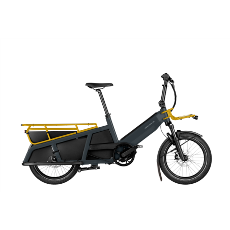 Vélo électrique longtail Riese & Muller Multitinker Vario (SG.625.SB) Easy Entry Utility Grey/Curry 2025