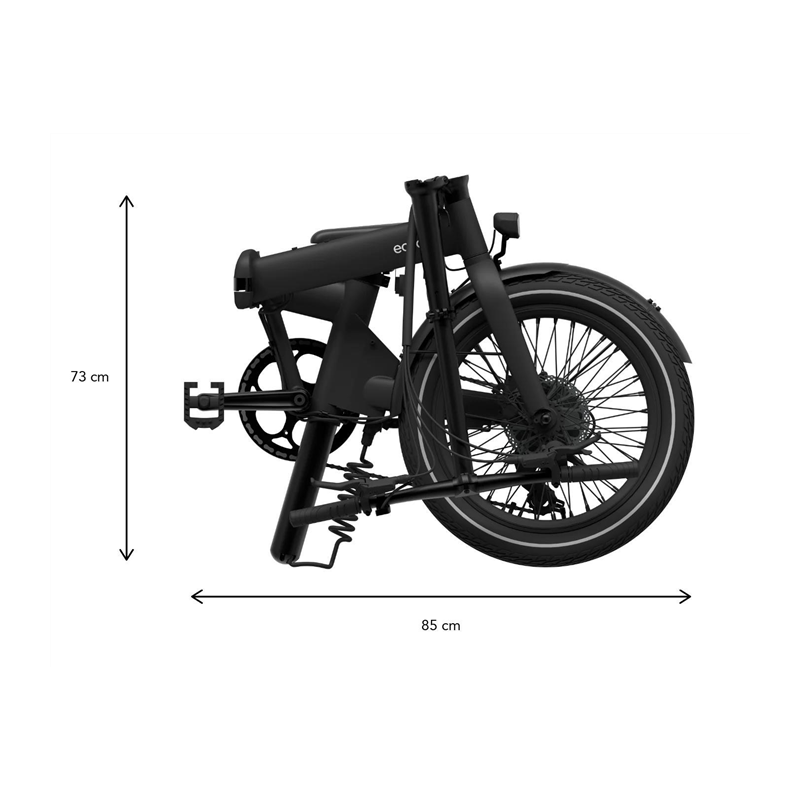 Vélo électrique pliable UTO / Eovolt Afternoon V3 Bleu Océan 2025
