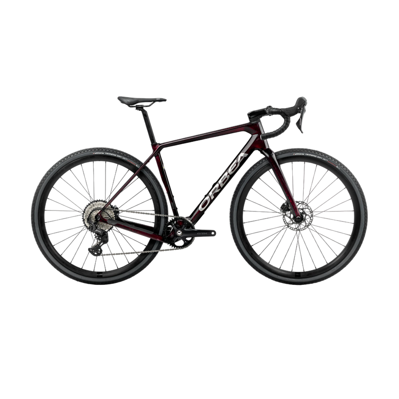 Vélo Gravel Orbea Terra M30 Team 1X Wine Red Carbon View 2025