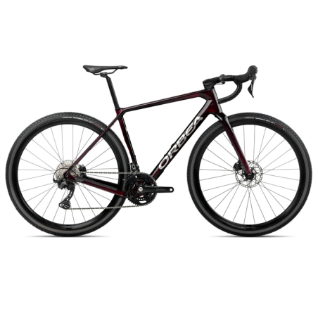Vélo Gravel Orbea Terra M30 Team Wine Red Carbon View 2025