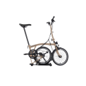 Vélo pliable Brompton C Line Explore 12V Mid Dune Sand 2025