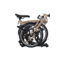 Vélo pliable Brompton C Line Explore 12V Mid Dune Sand 2025
