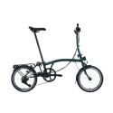Vélo pliable Brompton C Line Explore 12V Mid Racing Green 2025