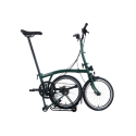 Vélo pliable Brompton C Line Explore 12V Mid Racing Green 2025