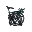 Vélo pliable Brompton C Line Explore 12V Mid Racing Green 2025
