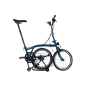 Vélo pliable Brompton C Line Explore 12V Mid Ocean Blue 2025