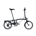 Vélo pliable Brompton C Line Explore 12V Mid Black Matt 2025