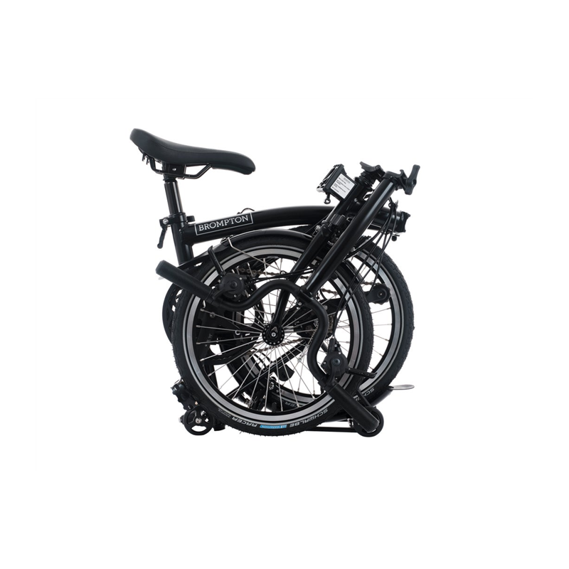 Vélo pliable Brompton C Line Explore 12V Mid Black Matt 2025