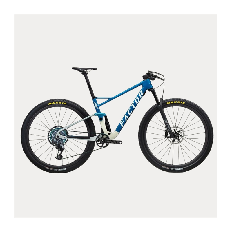 VTT Factor Lando XC - Montage Carte Vintage Blue 2024