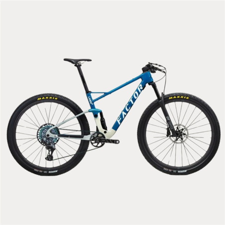 VTT Factor Lando XC - Montage Carte Vintage Blue 2024