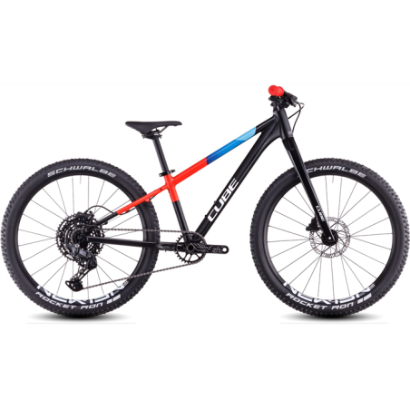 Vélo enfant Cube Reaction 240 Pro black´n´blue´n´red 2025