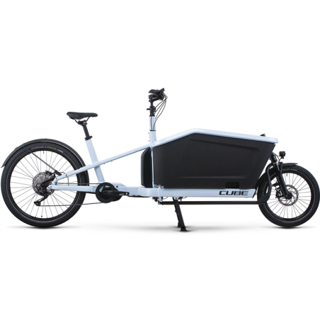 Vélo électrique cargo Cube Cargo Sport Hybrid 500 Flashwhite 'n' black 2023