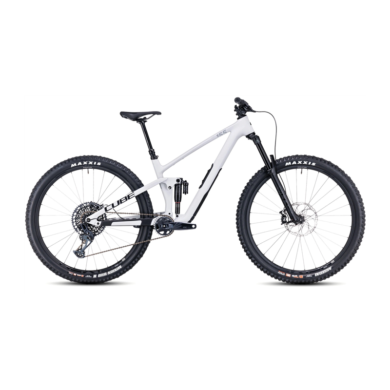 VTT Cube Stereo ONE55 C:62 Race lightgrey´n´grey 2023