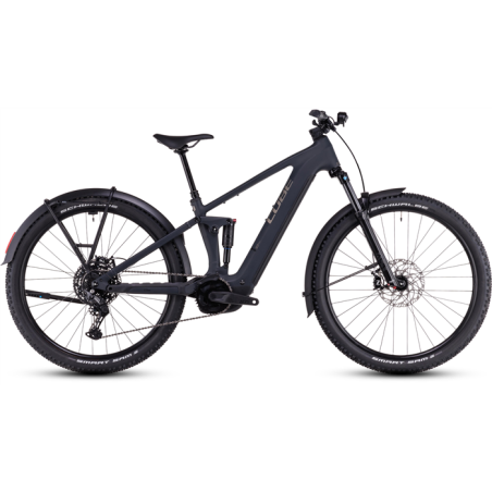 VTT électrique Cube Stereo Hybrid One22 Pro 600 Allroad night´n´chrome 2025