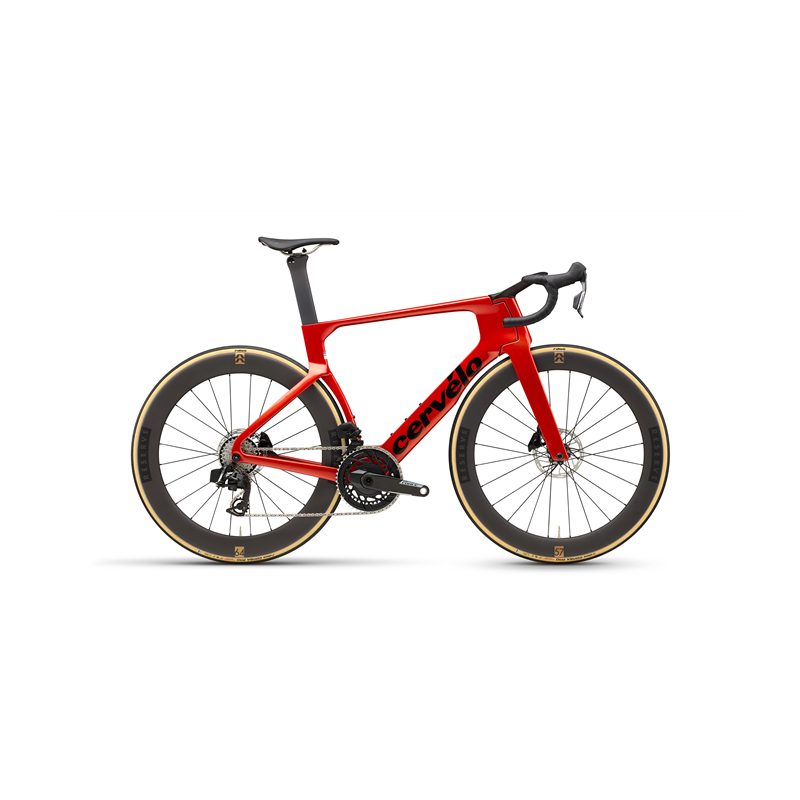 Vélo de route Cervelo S5 Force AXS Carnelian 2025