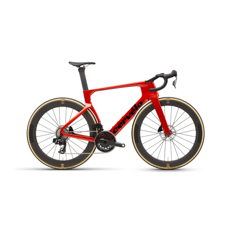 Vélo de route Cervelo S5 Force AXS Carnelian 2025