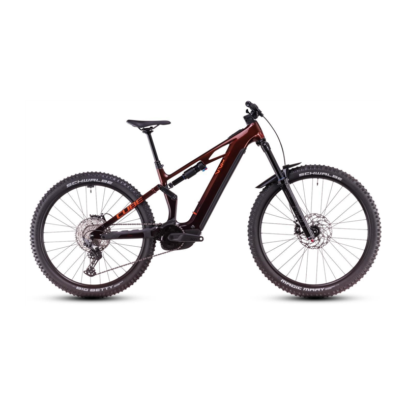 VTT électrique Cube Stereo Hybrid One77 HPC Race 800 liquidorange´n´orange 2025