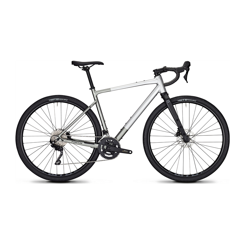 Vélo Gravel Focus Atlas 6.7 Nepalsilver / Steelgrey 2025