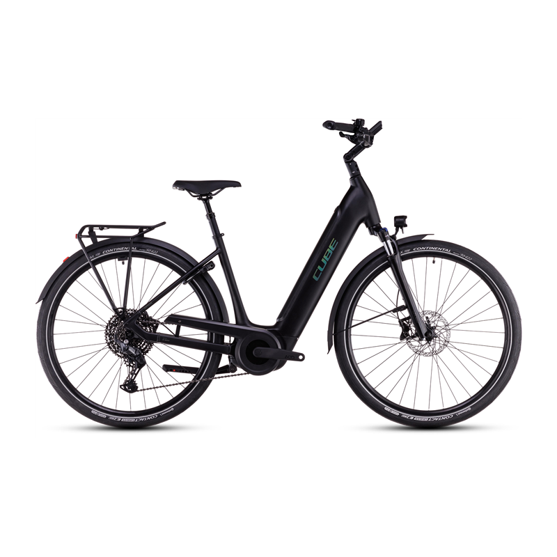 Vélo électrique Cube Supreme Hybrid Pro 625 Easy Entry black´n´spectral 2025