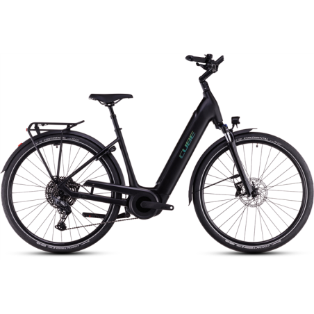 Vélo électrique Cube Supreme Hybrid Pro 625 Easy Entry black´n´spectral 2025