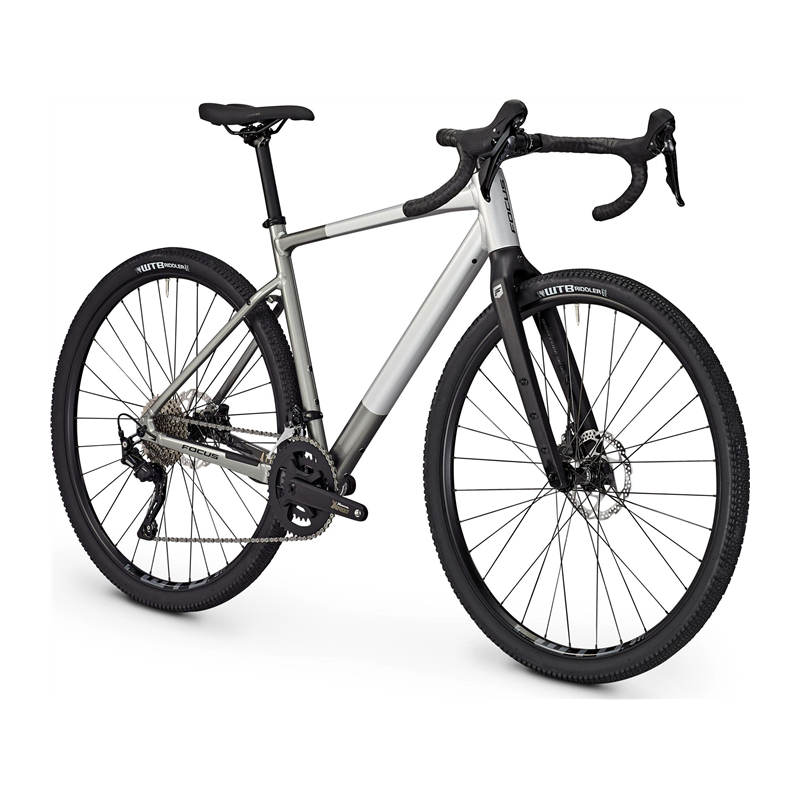 Vélo Gravel Focus Atlas 6.7 Nepalsilver / Steelgrey 2025