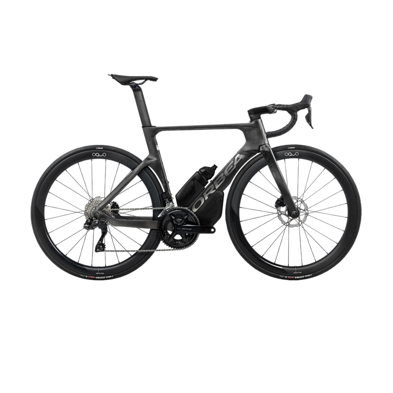 Vélo de route Orbea Orca Aero M35i LTD PWR Carbon Raw - Titane 2025