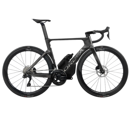 Vélo de route Orbea Orca Aero M35i LTD PWR Carbon Raw - Titane 2025