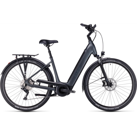 Vélo électrique Cube Supreme Sport Hybrid Pro 625 Easy Entry grey´n´grey 2024