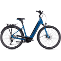 Vélo électrique Cube Supreme Sport Hybrid EXC 625 Easy Entry Blue´n´black 2023