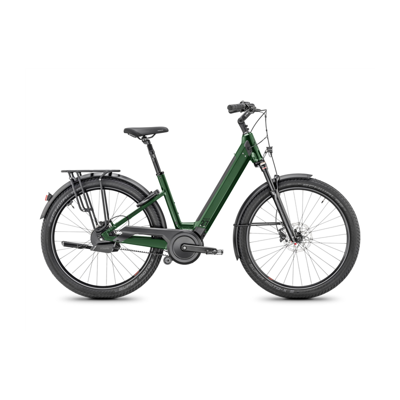 Vélo électrique Moustache Mardi 27.6 (625Wh) Easy Entry Vert Sapin Brillant 2025