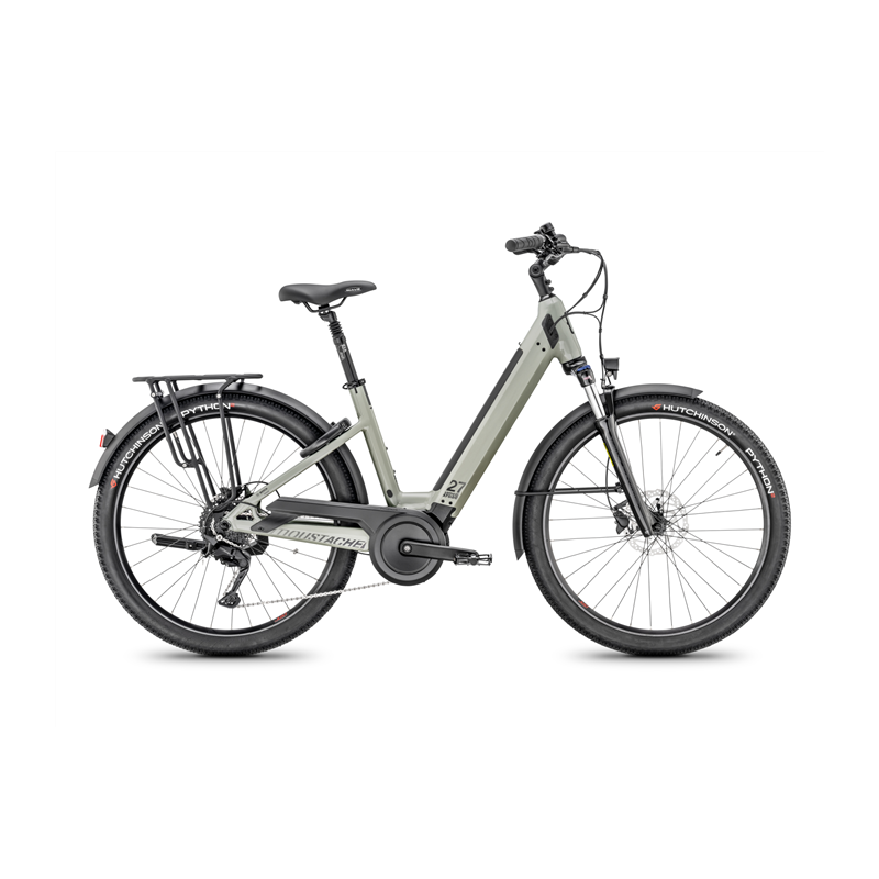 Vélo électrique Moustache Samedi 27 Xroad 2 (500Wh) Easy Entry Craie Brillant 2025