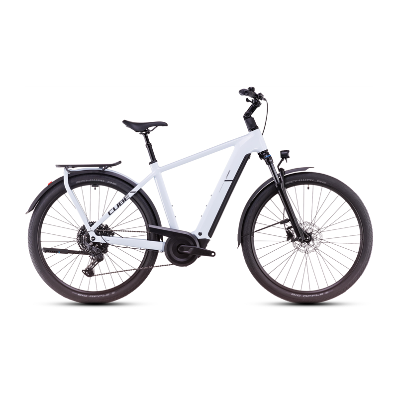 Vélo électrique Cube Kathmandu Hybrid One 800 polarwhite´n´black 2025