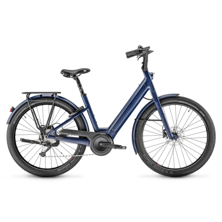 Vélo électrique Moustache Lundi 27.3 (500Wh) Easy Entry Bleu Nuit Brillant 2025