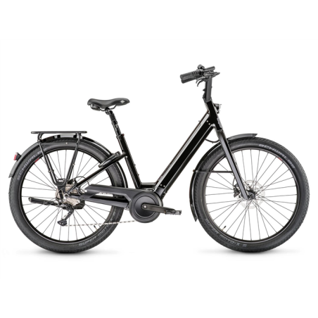 Vélo électrique Moustache Lundi 27.3 (500Wh) Easy Entry Noir Brillant 2023