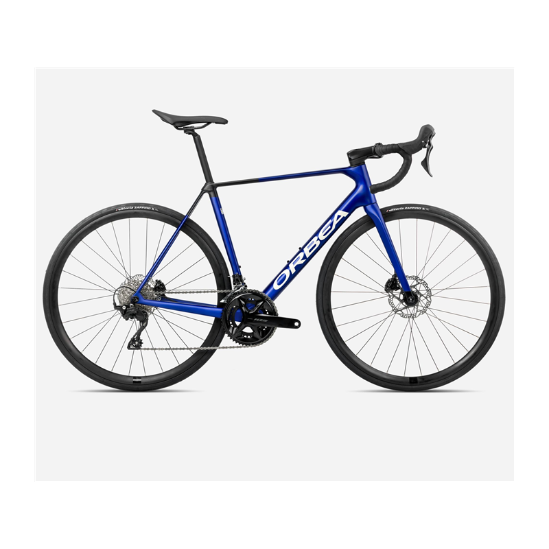 Vélo de route Orbea Orca M30 Cobalt Blue - Carbon Raw 2026