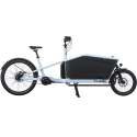 Vélo électrique cargo Cube Cargo Dual Hybrid 1000 Flashwhite 'n' black 2025