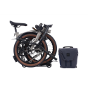 Vélo électrique pliable Brompton G Line Electric + Roller Frame Traildust White 2025