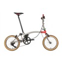Vélo pliable Brompton CHPT3 4th Edition High-shine Gloss Winter Sky/Fi 2023